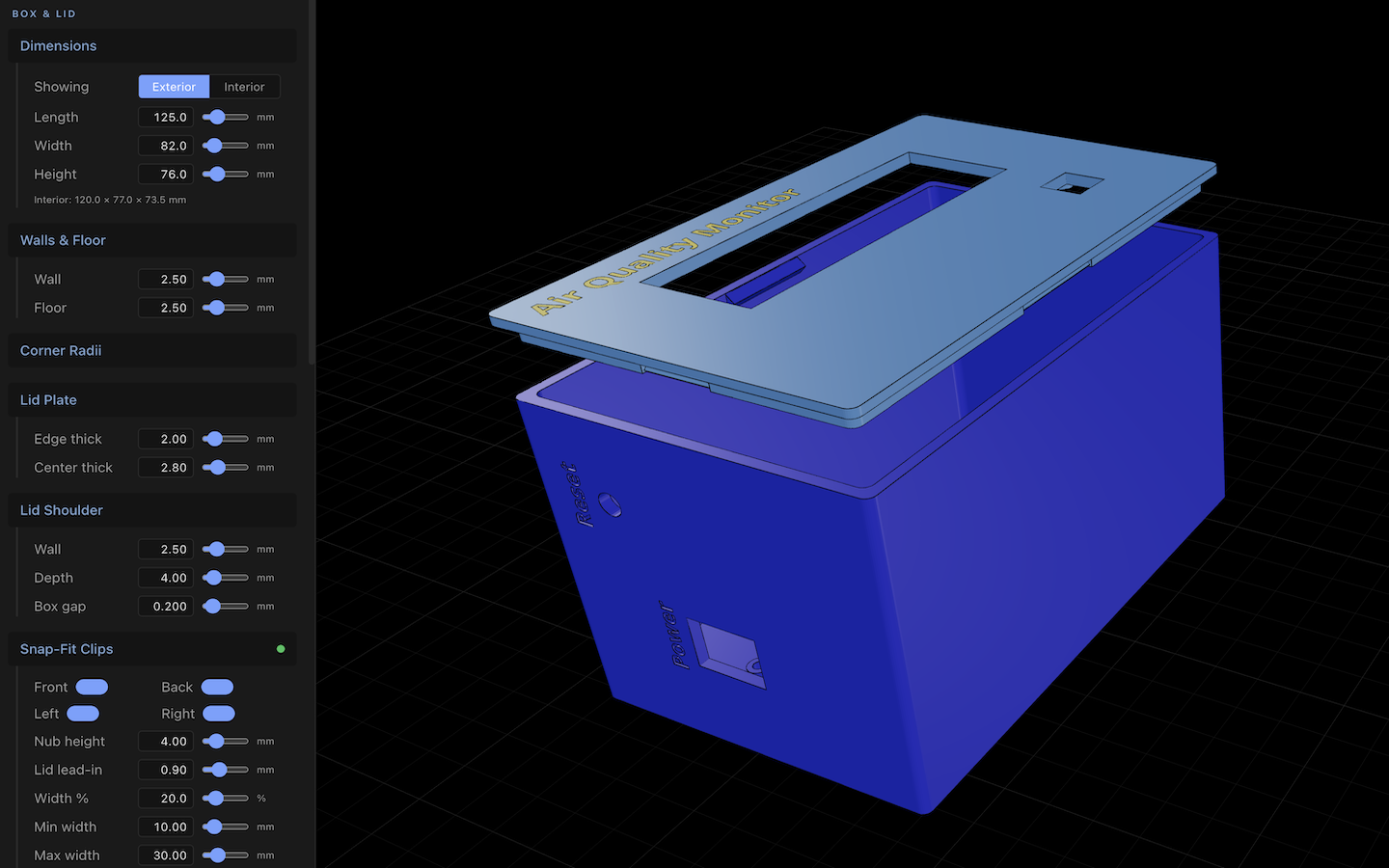 BoxMaker preview